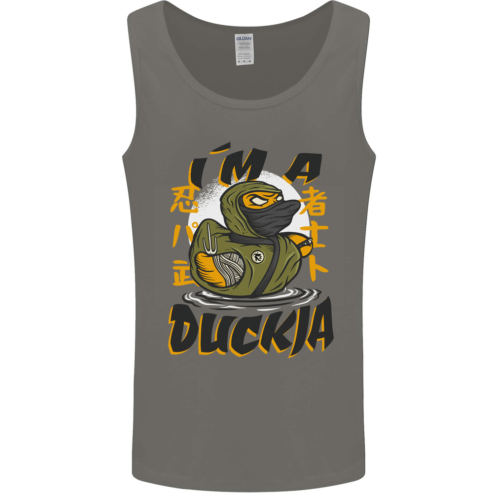 Im a Duckja Funny Duck Ninja Mens Vest Tank Top