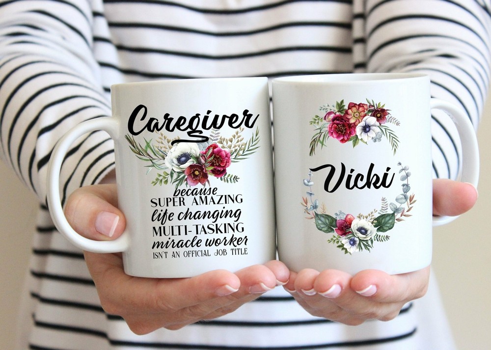 Personalized Caregiver Gift For Women L Retirement Thank You Appreciation