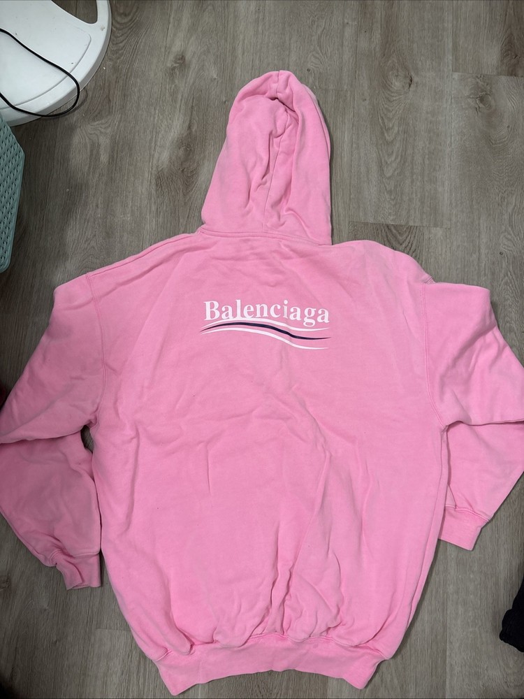 Pink Balenciaga Hoodie