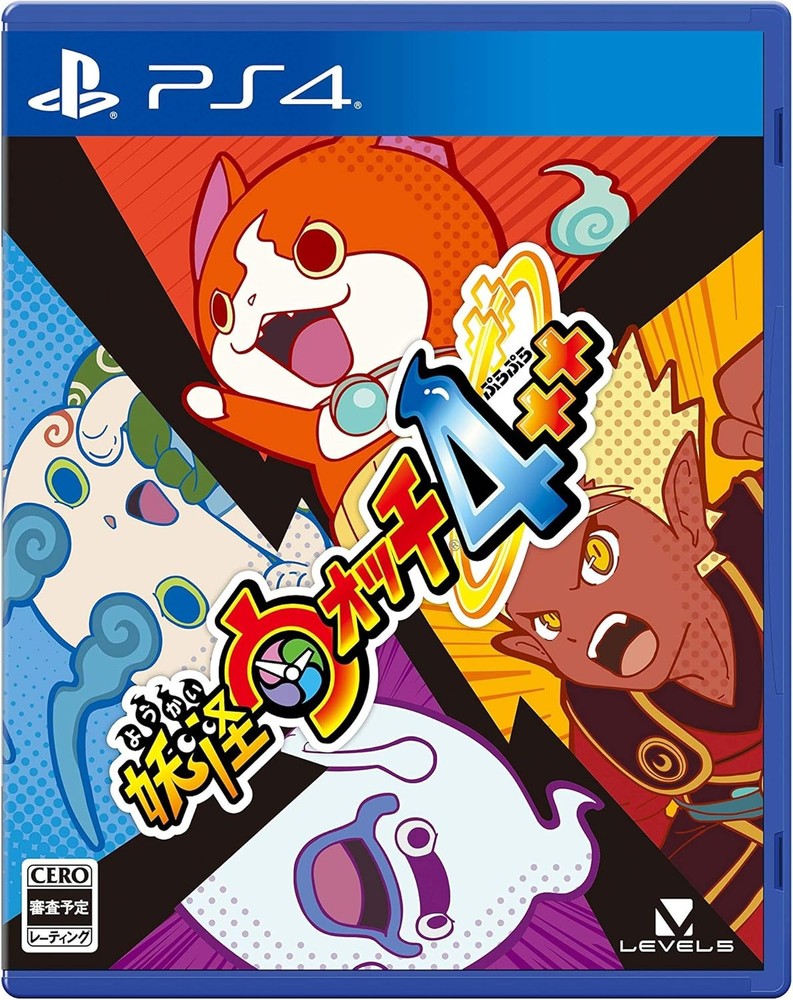 Yokai Watch 4++ PS4 Japanese Import Book Edition