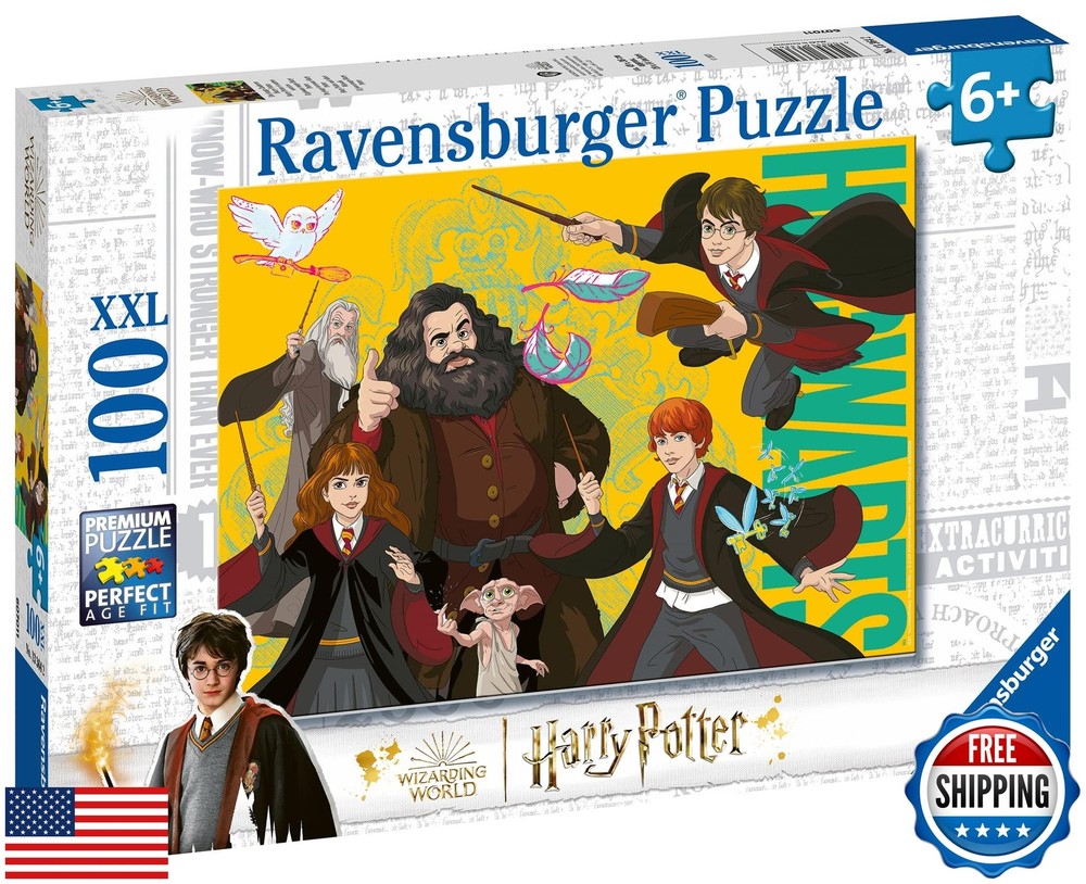 Harry Potter 100-Piece Kids Jigsaw Puzzle by Ravensburger – Guaranteed Perfect Fit  