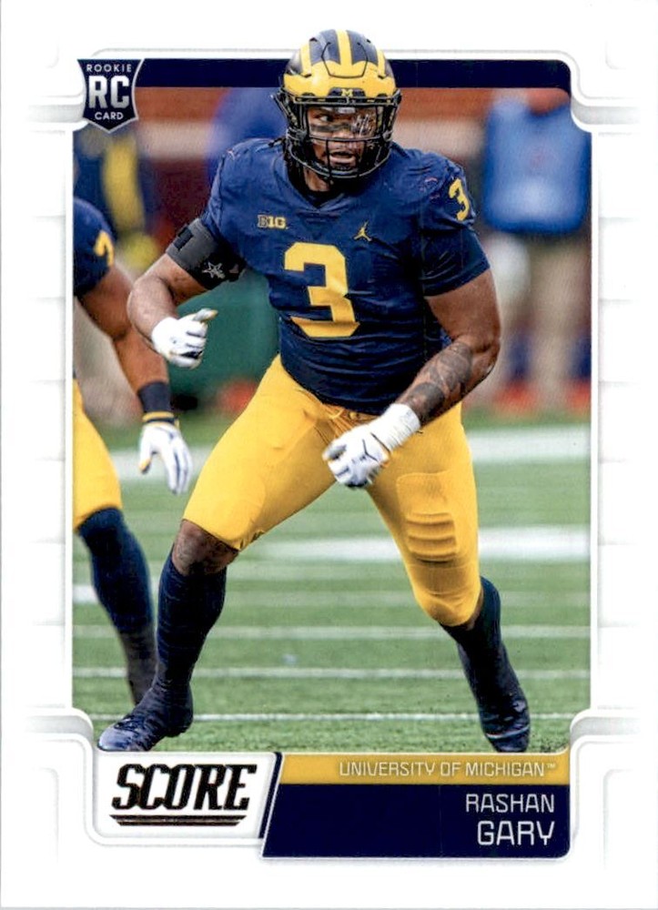 2019 Score #362 Rashan Gary Rookie Card
