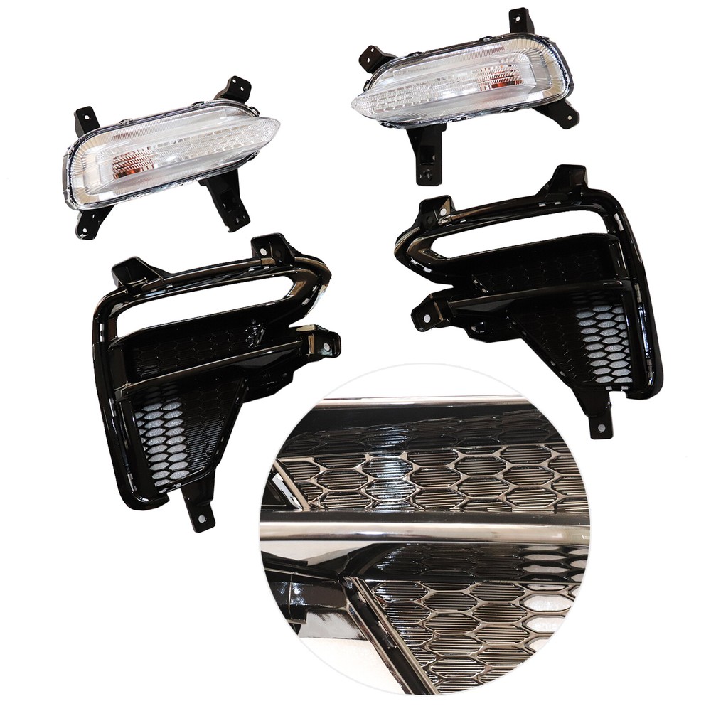 Fog Light Kits For Kia Forte 2019-2020 Driving Lamps LH + RH Halogen