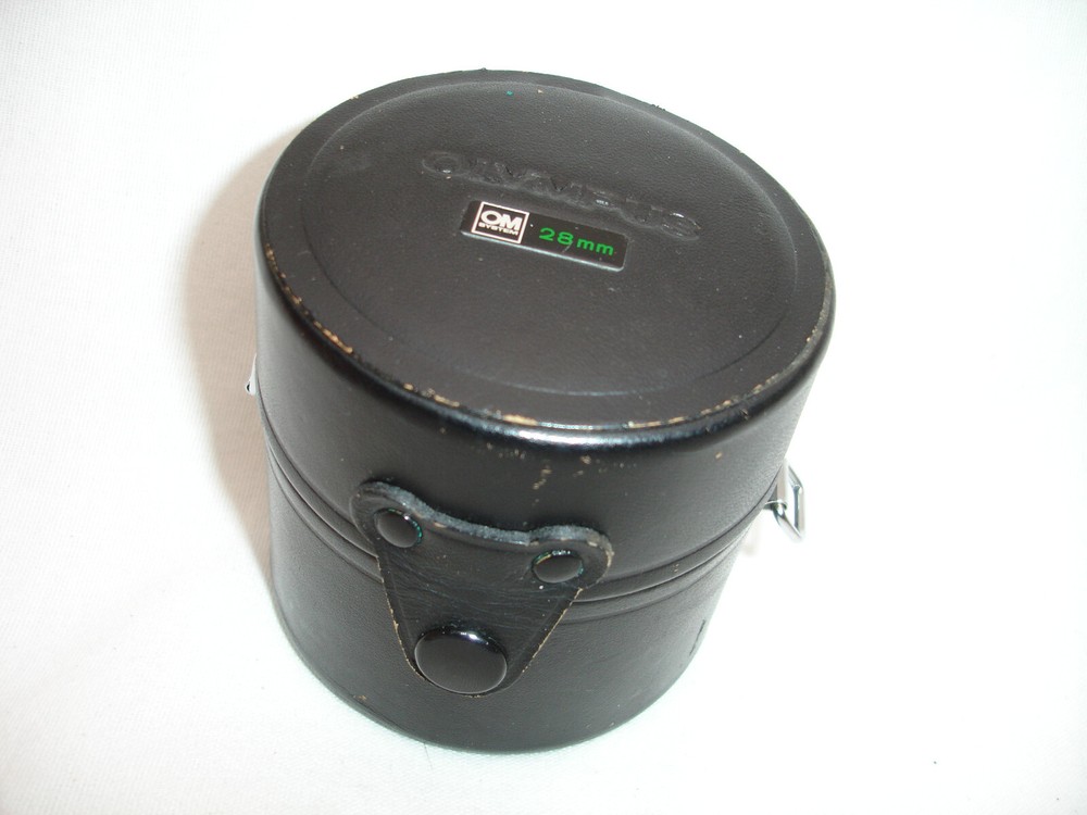 OLYMPUS レンズケース 28mm f/3.5 OM 28mm f/2.8 レンズ用 #5119b