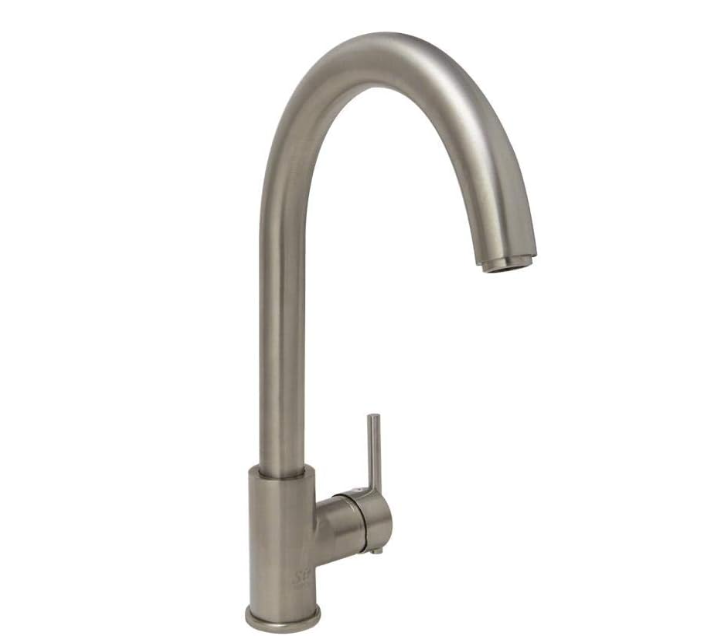 Brushed Nickel Single-Handle Bar Faucet by MR Direct Model 711-bn