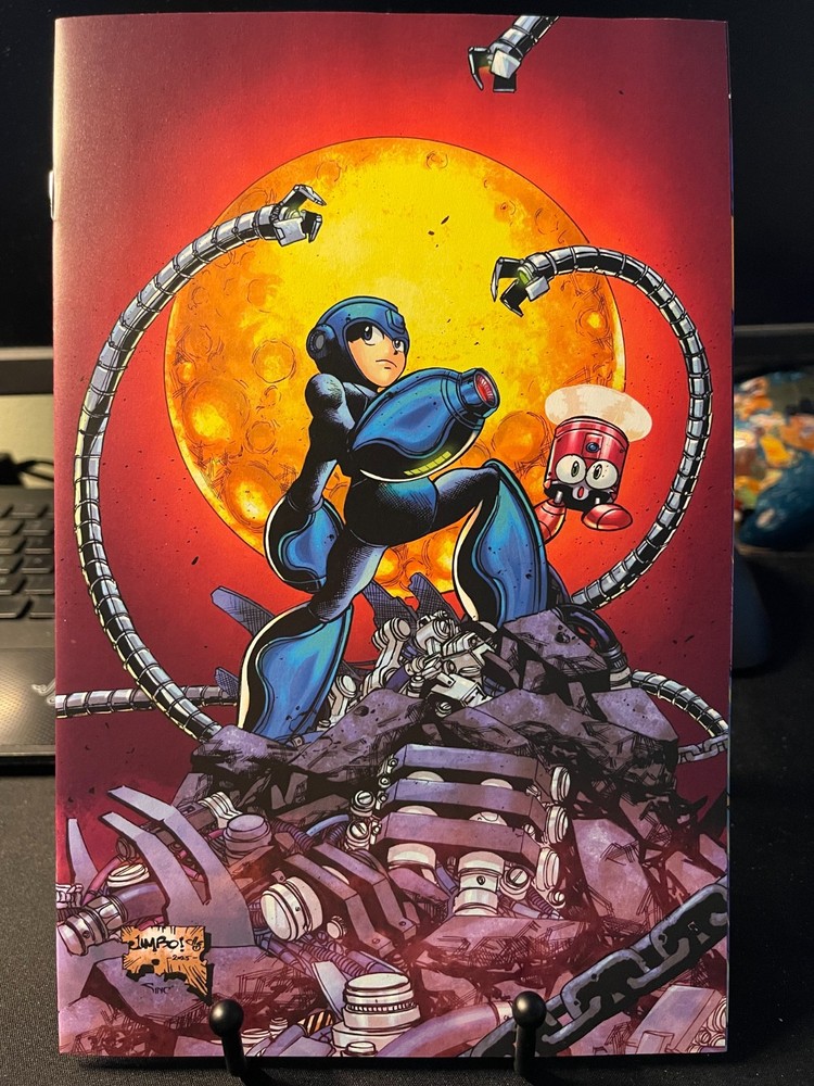 Mega Man Classic Timelines #1 - Jimbo SDCC Topshelf Exclusive - Ltd 300 w/COA