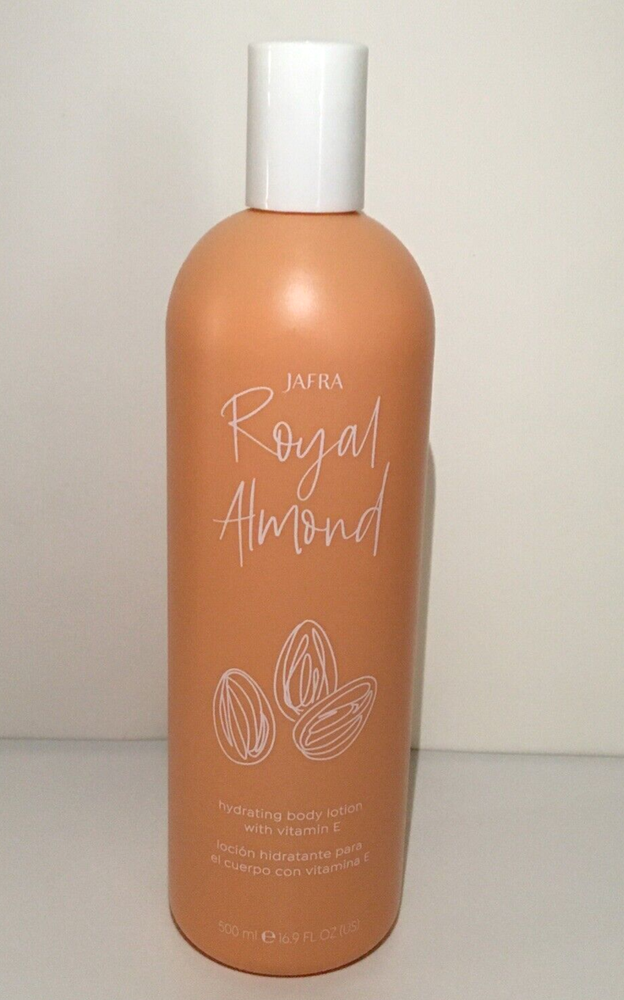 Jafra Royal Almond Rich Body Oil With Vitamin E 16.9 OZ Brand New & Sealed