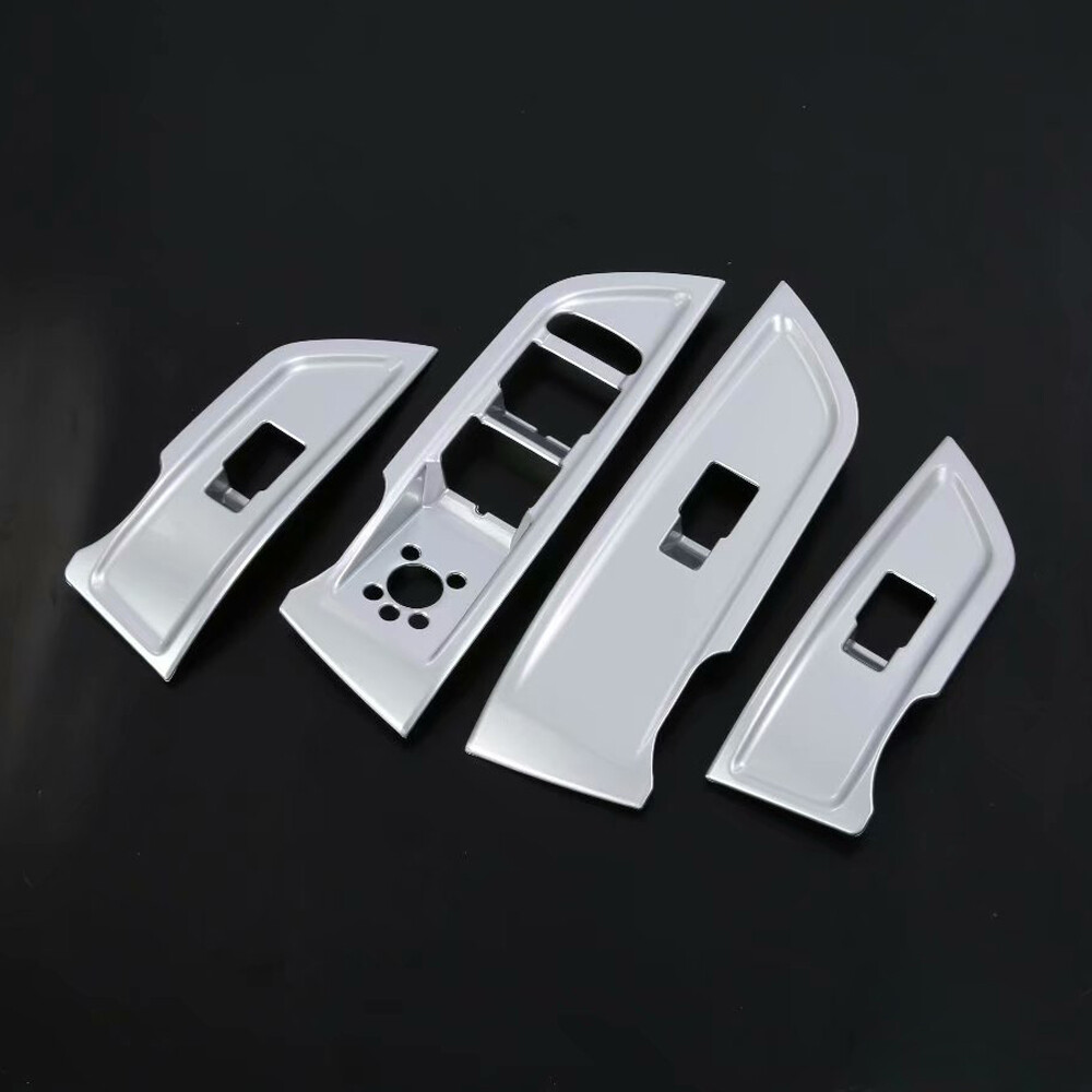 Interruptor de cristal ventana puerta fibra de carbono para Audi Q5 2018-2020