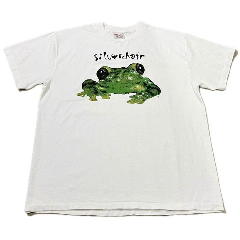 Vintage Silverchair Size XL Frogstomp Grunge Punk Band 90s T-shirt White