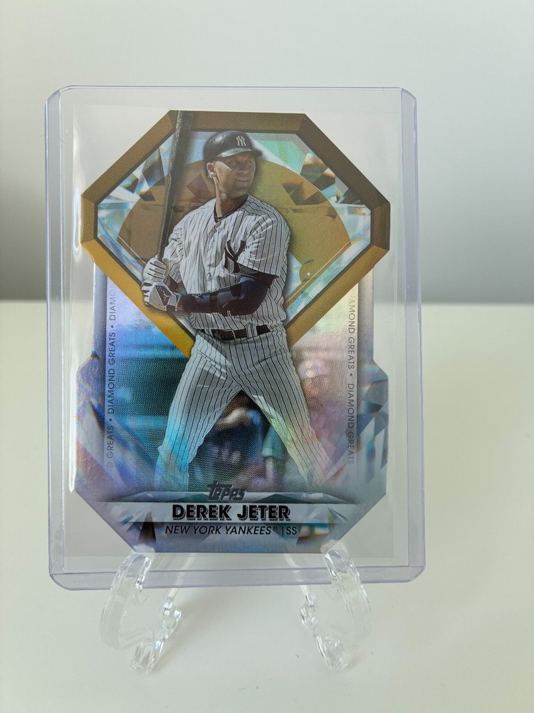 2022 Topps Series 1 Diamond Greats Die-Cut Derek Jeter #DGDC-18