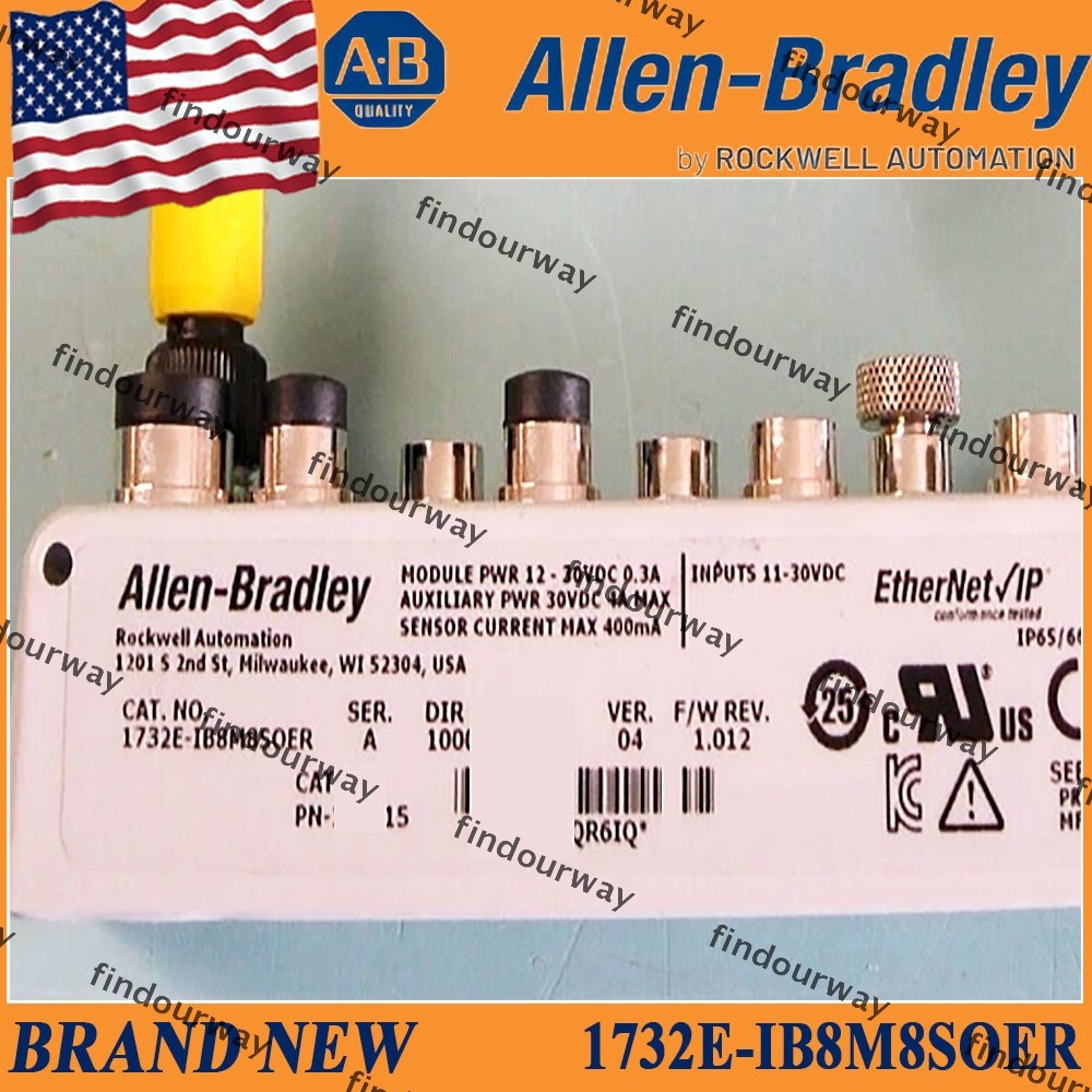 1732E-IB8M8SOER New Sealed NEW PLC ArmorBlock EtherNet/IP Free Ship US AB