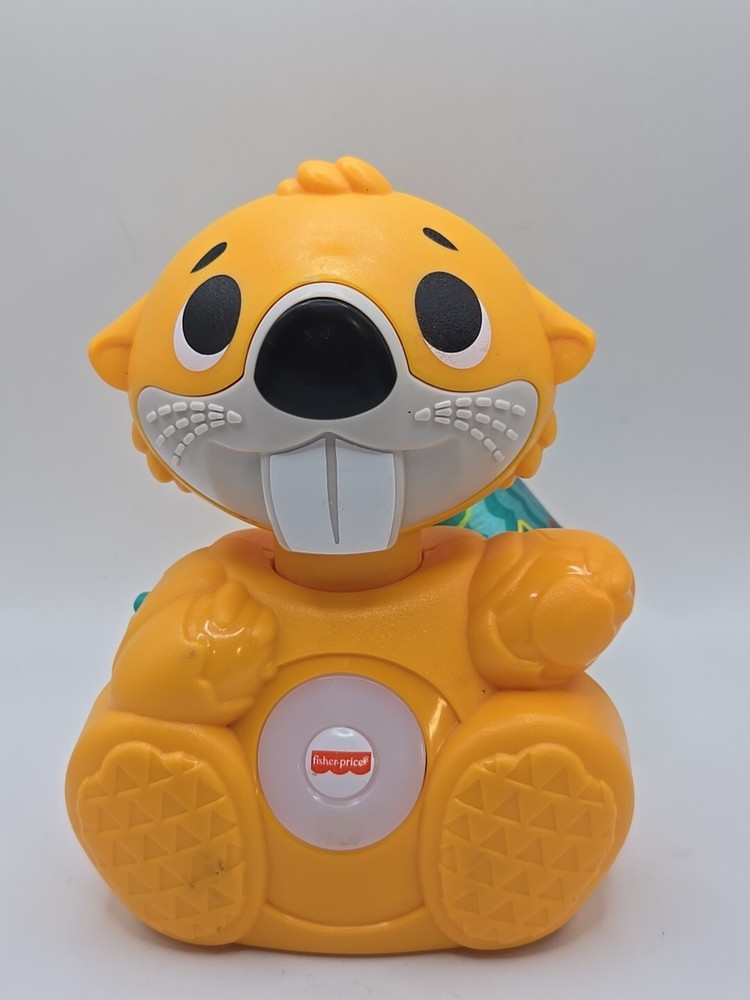 Fisher-Price Linkimals Boppin' Beaver Musical Interactive Developmental Toy