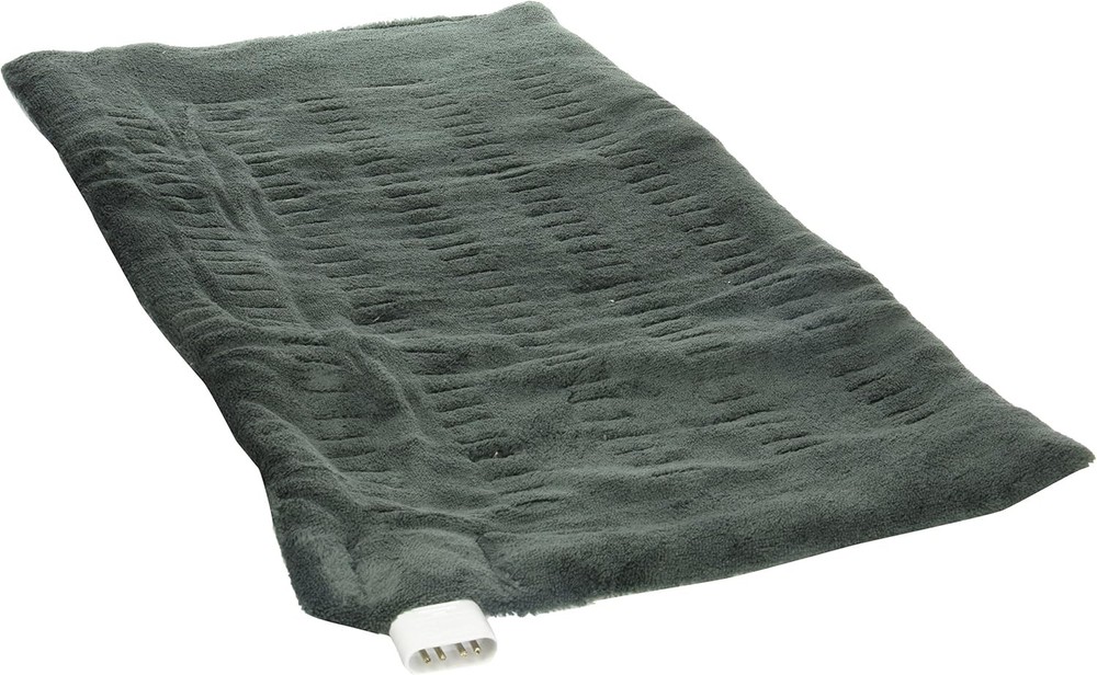 Sunbeam XL Heating Pad for Back, Neck, and Shoulder Pain Relief, Dark Green