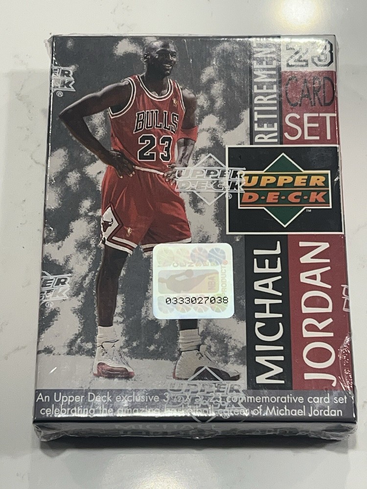 1999 Upper Deck Michael Jordan 23rd Card Retirement Set Sealed New in Box  