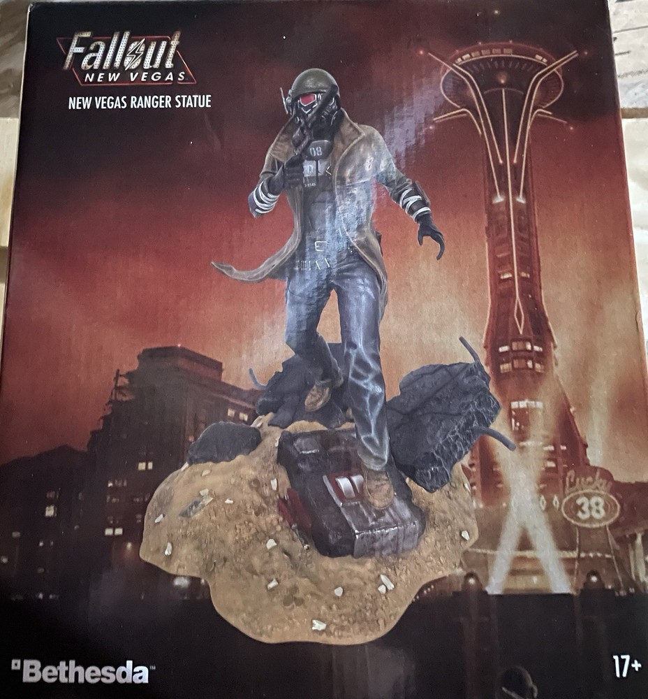 Bethesda New Vegas Ranger Statue Fallout: New Vegas Collectible