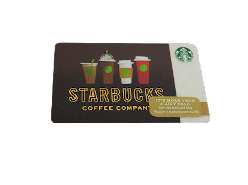 STARBUCKS Gift Card 2016 Cups Latte Frappuccino Holiday Iced Coffee No $ Value-image