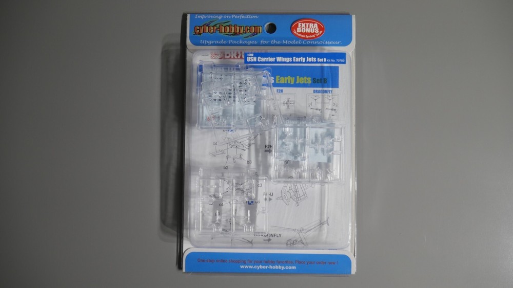 1/700 USN Carrier Early Jets Upgrade Set B #7078B by Cyber Hobby-image