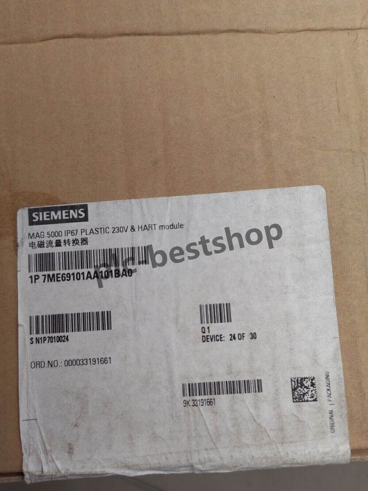 1PCS NEW SIEMENS flowmeter transmitter 7ME6910-1AA10-1BA0 7ME69101AA101BA0