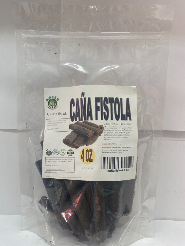 Caña Fístula, Golden Shower Tree Pods, Cassia fistula | 4oz Bag