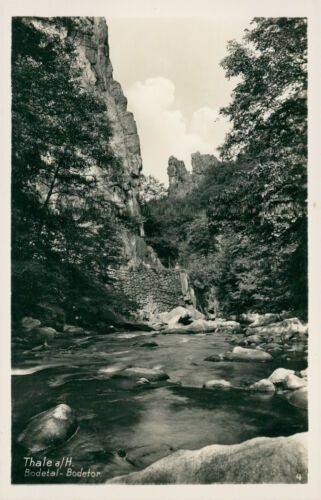 Postcard Thale a. H. Bodetal Bodetor (No.9288)
