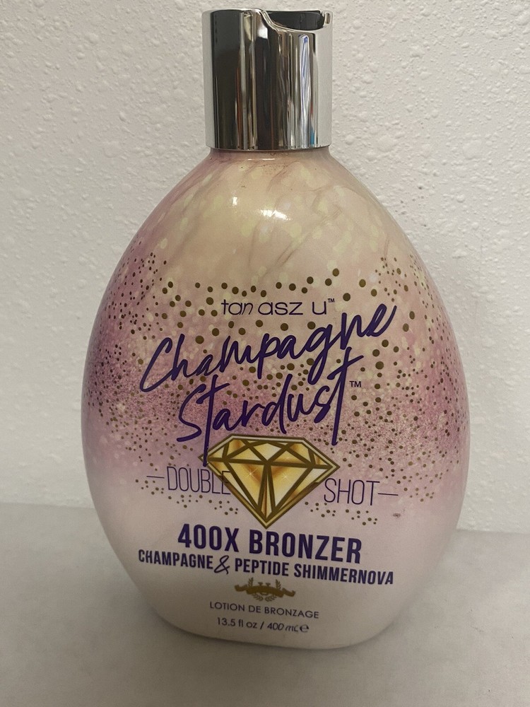 Champagne Stardust 400X Tanning Lotion Bronzer Self Tanner Shimmer Sunless