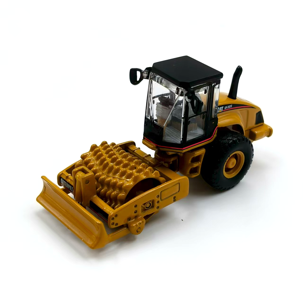 1:87 CAT CP-563E Soil Compactor - Alloy Diecast Construction Model Roller