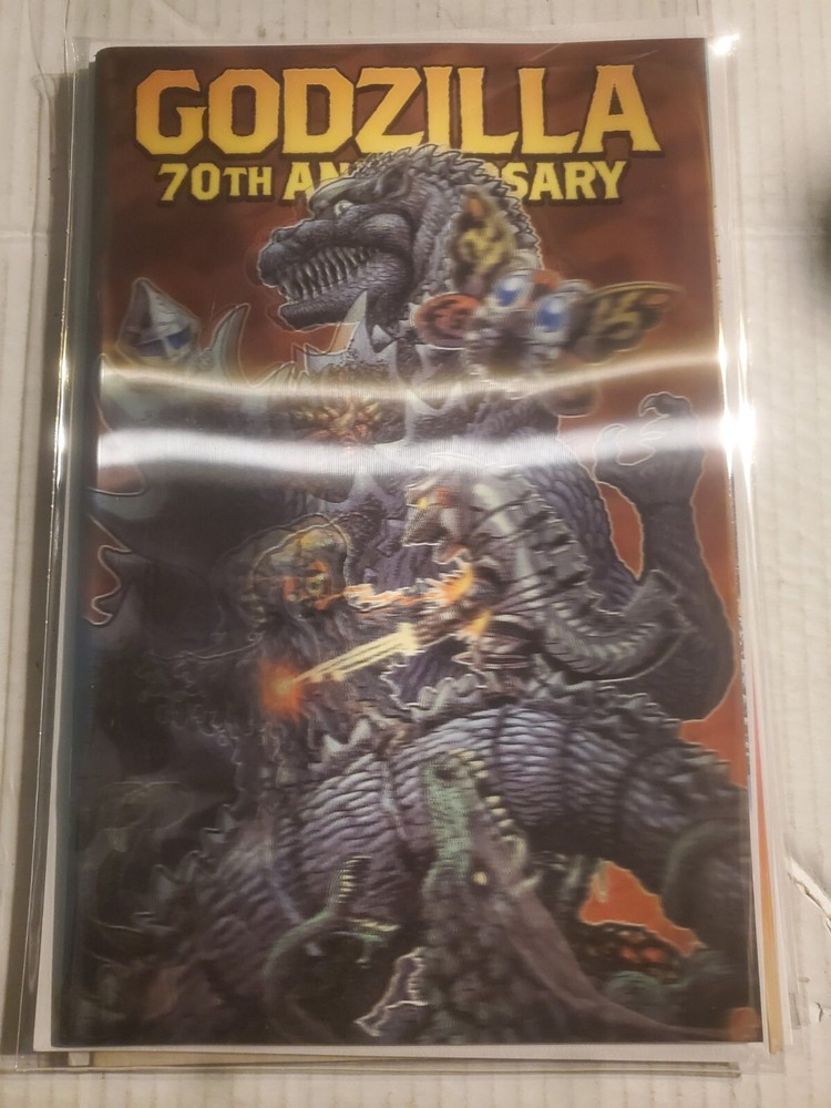 Godzilla 70th Anniversary SDCC 2024 Exclusive IDW Mylar Bag NM