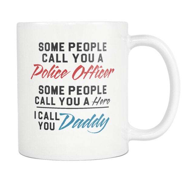 Police Dad Gift For Police Officer Dad Mug Police Officer Gift Police Gift