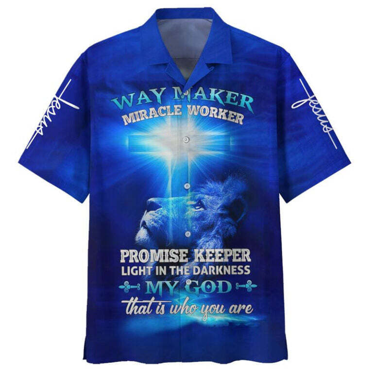 Promise Keeper Light In The Darkness Hawaiian Shir