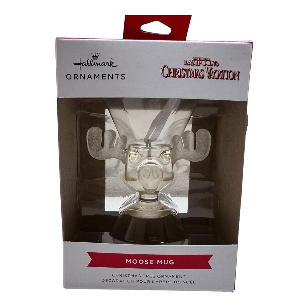 Hallmark Moose Mug Ornament - Silver (0002HCM6041)