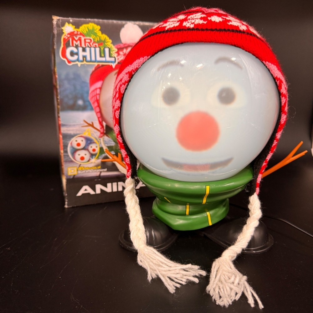 Mr. Chill Animated Snowman 3D Singing Talking and Joking Christmas Decor