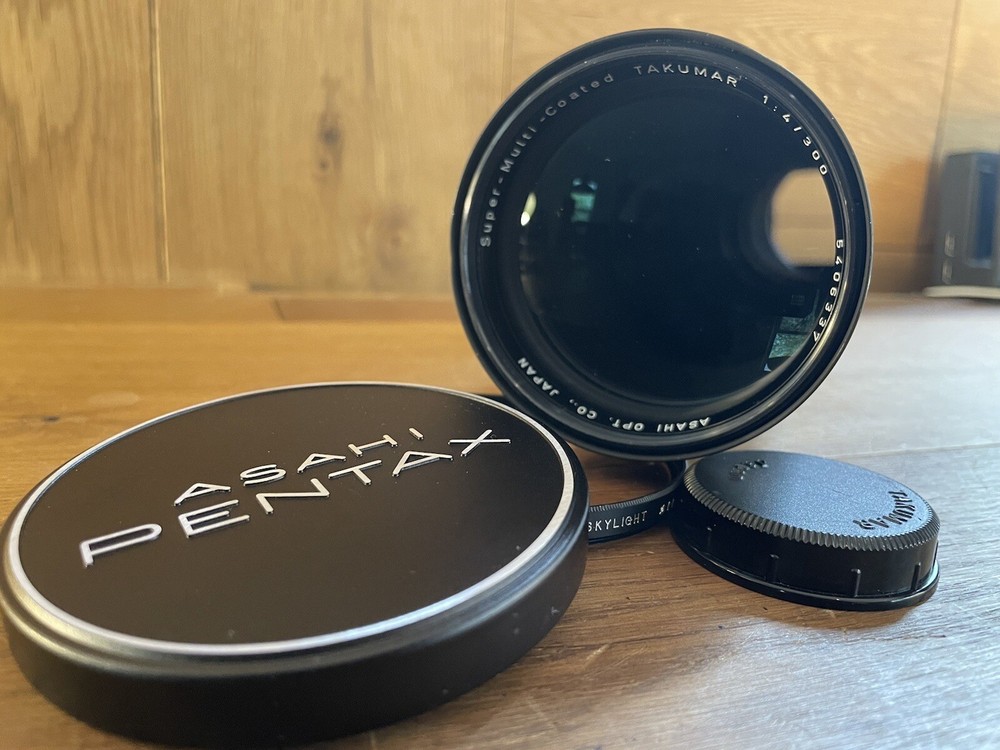 *Opt Mint w/ Metal Cap* Pentax SMC Takumar 300mm F/4 Telephoto Lens M42 From JPN