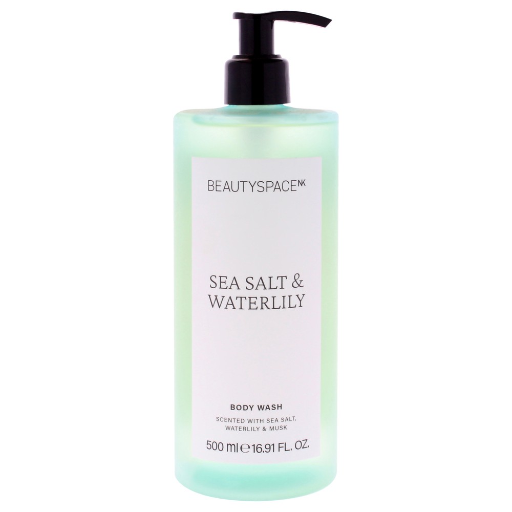 2 Pack Beauty Space Body Wash - Sea Salt and Waterlily by BeautySpace - 16.91 oz