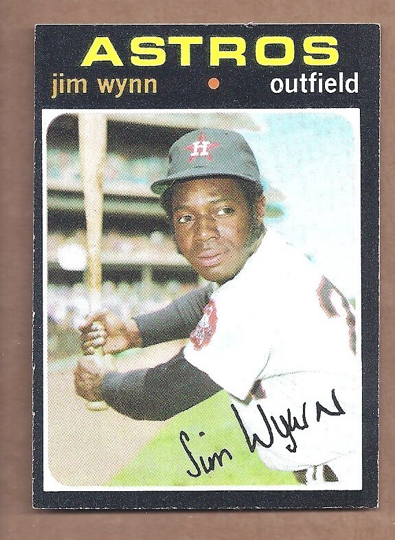 1971 Topps #565 Jim Wynn Baseball Card EX-NMT Semi-High Number