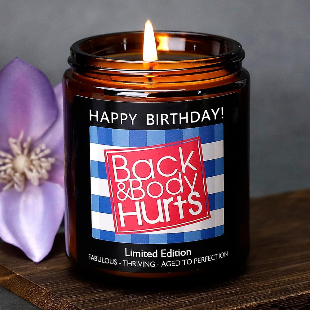 Birthday Gifts for Women, Funny Happy Birthday Candles, 30Th, 40Th, 50Th, 60Th B