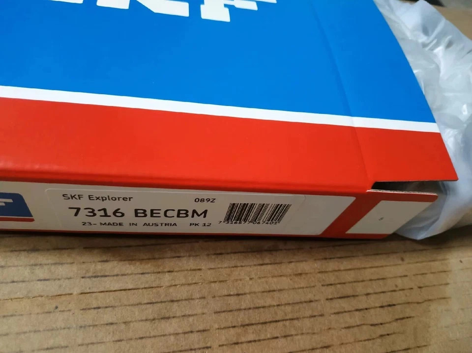 NEW SKF 7316 BECBM Angular Contact Ball Bearing 7316BECBM