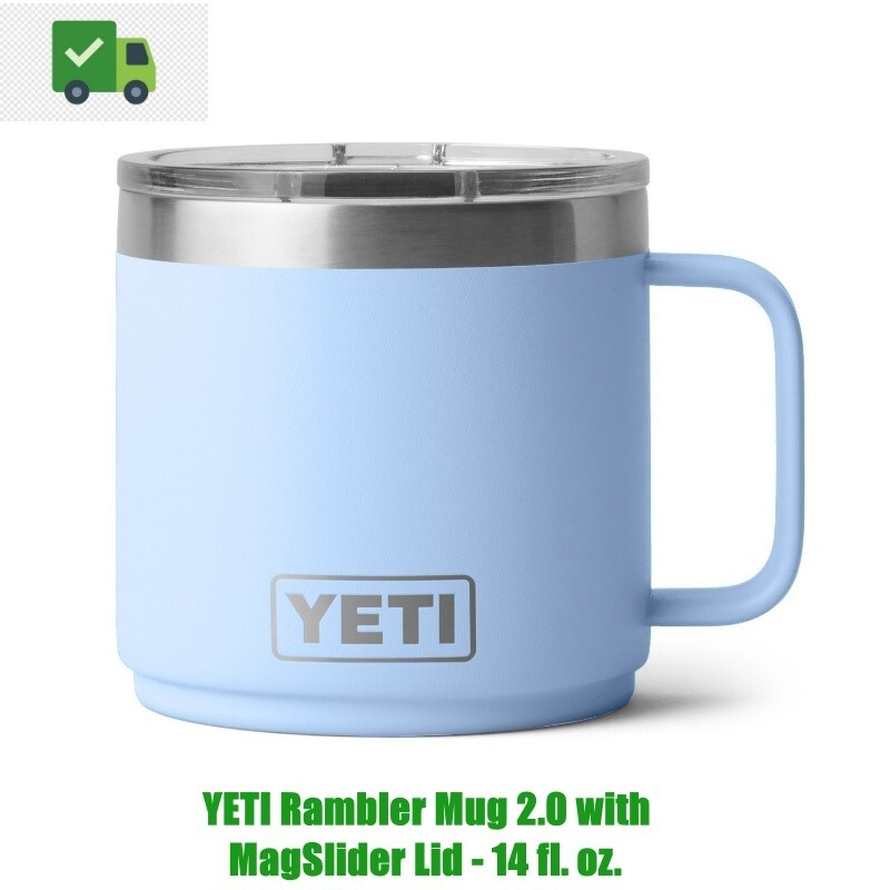 YETI Rambler Mug 2.0 with MagSlider Lid - 14 fl. oz.