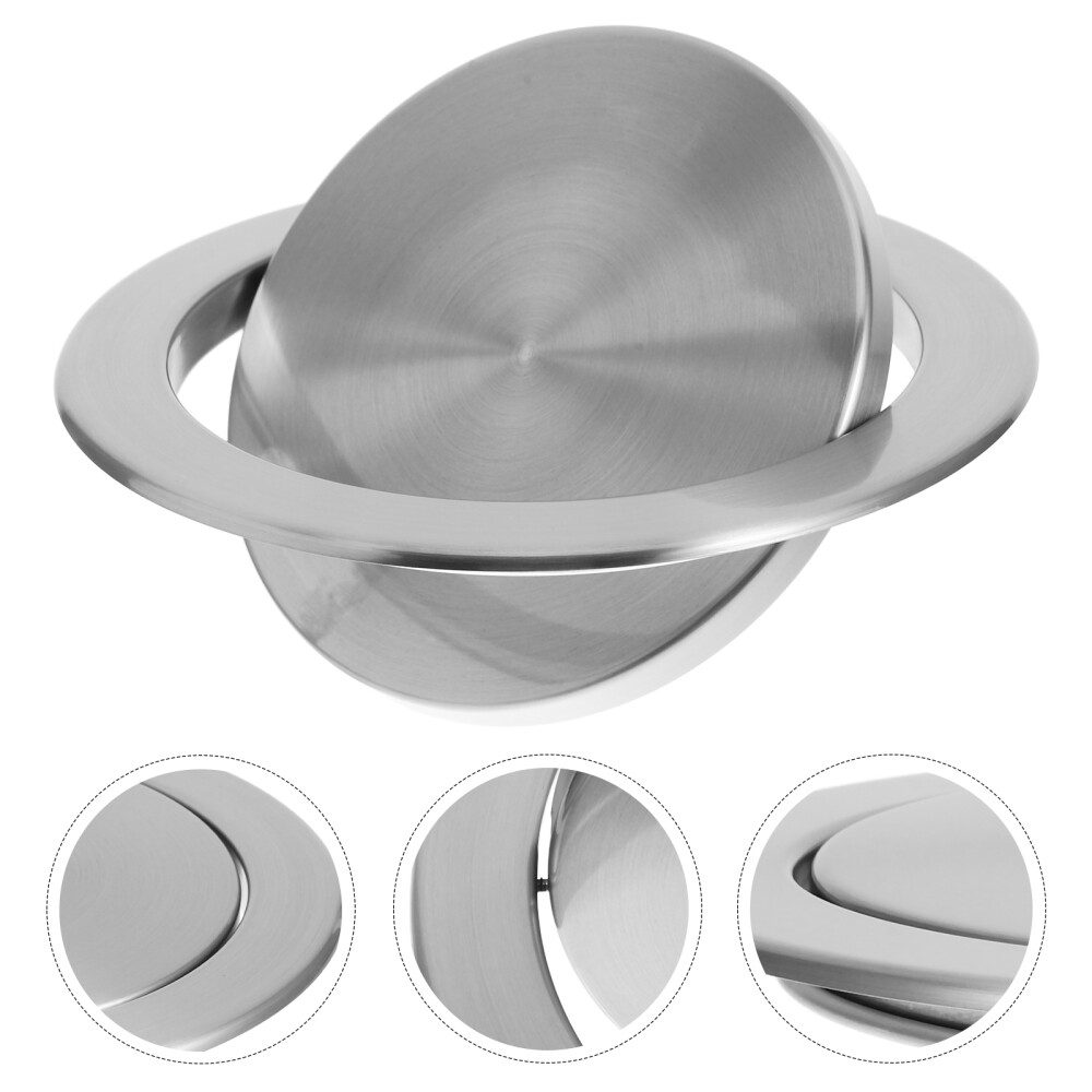 Dish Drying Rack Countertop Trash Can Lid Trashcan with Garbage