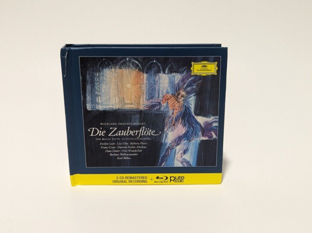 Mozart: Die Zauberflote Magic Flute 2 cd Blu-ray remastered