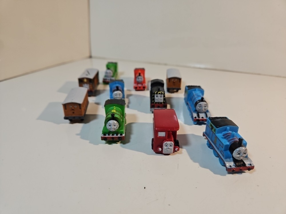 Thomas and Friends Minis Lot of 11 Toy Train Collectibles Gullane GUC Bundle Set