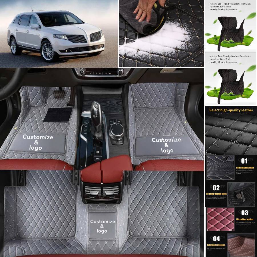 Lincoln MKT All-Weather Handmade Floor Mats - Durable Carpet Protectors