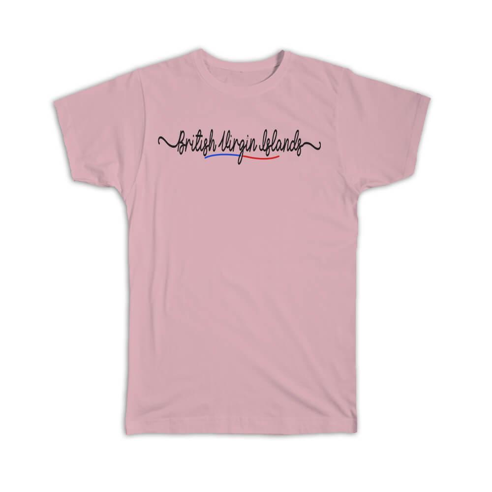 British Virgin Islands Flag Colors Islander Travel Gift T-Shirt