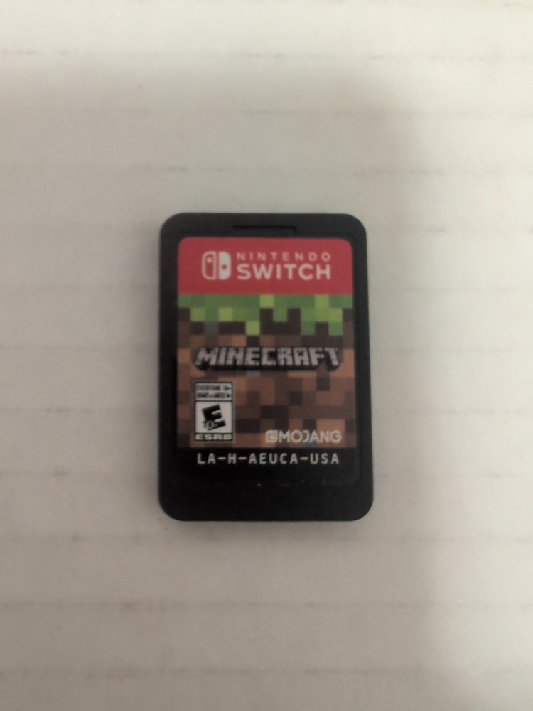 Minecraft (GAME ONLY) Tested Working 2 Day Handle - Nintendo Switch