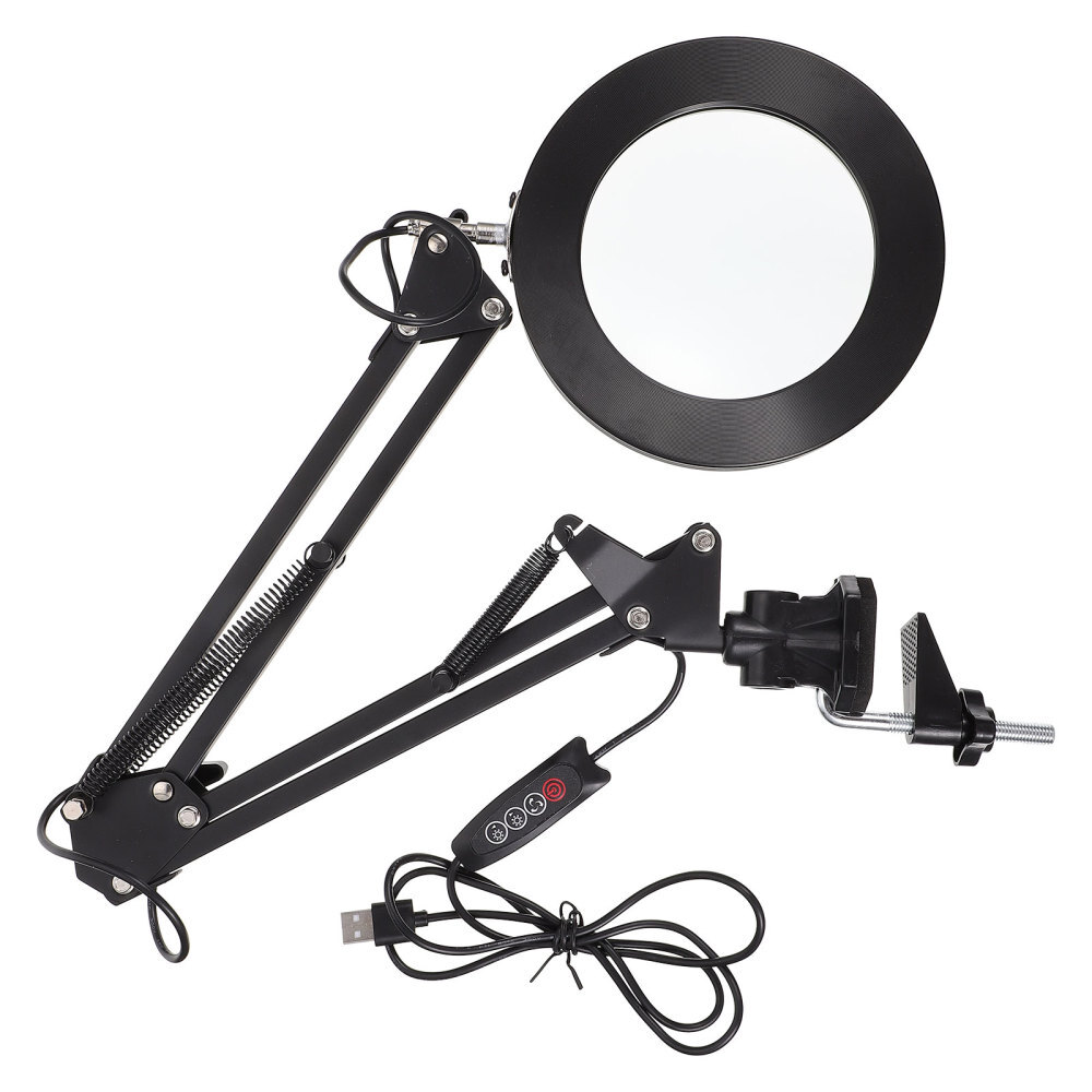 Magnifier Headband Magnifying Glasses Desk Lamp Gentle Light LED