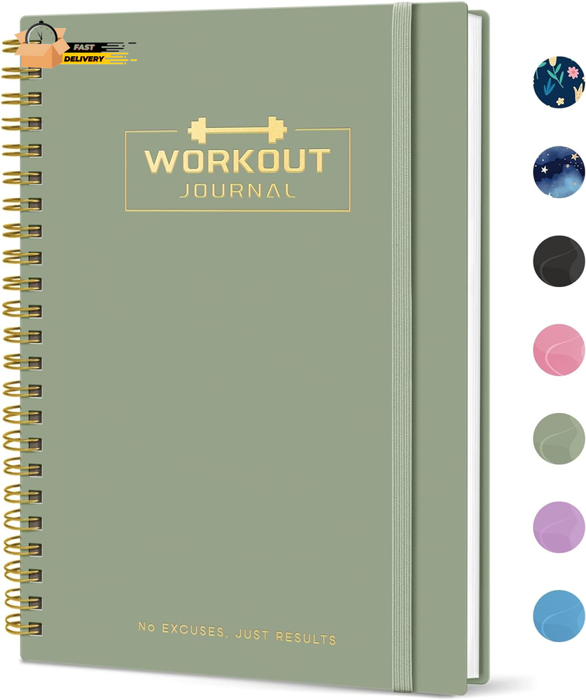 Fitness Workout Journal for Women & Men, A5(5.5