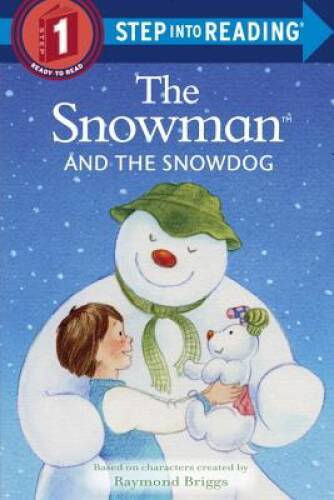The Snowman and the Snowdog Step into Reading Paperback in Very Good Condition