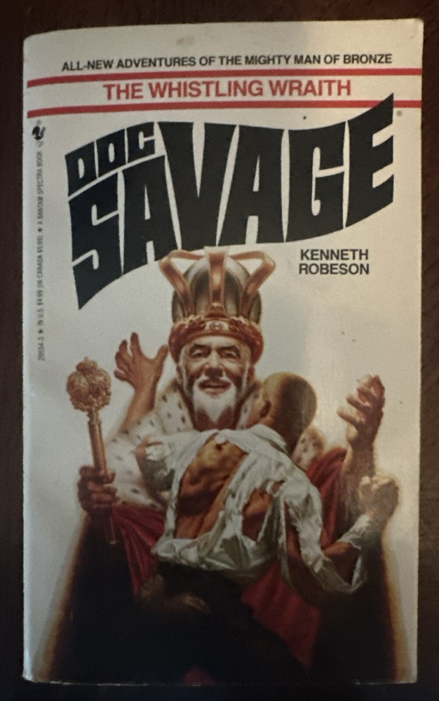 Kenneth Robeson ‘Doc Savage The Whistling Wraith’ SC 1993 EX Condition