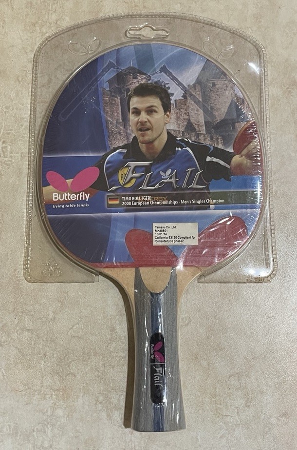 Butterfly Medieval Flail Table Tennis Paddle Sealed Timo Boll Pro Model
