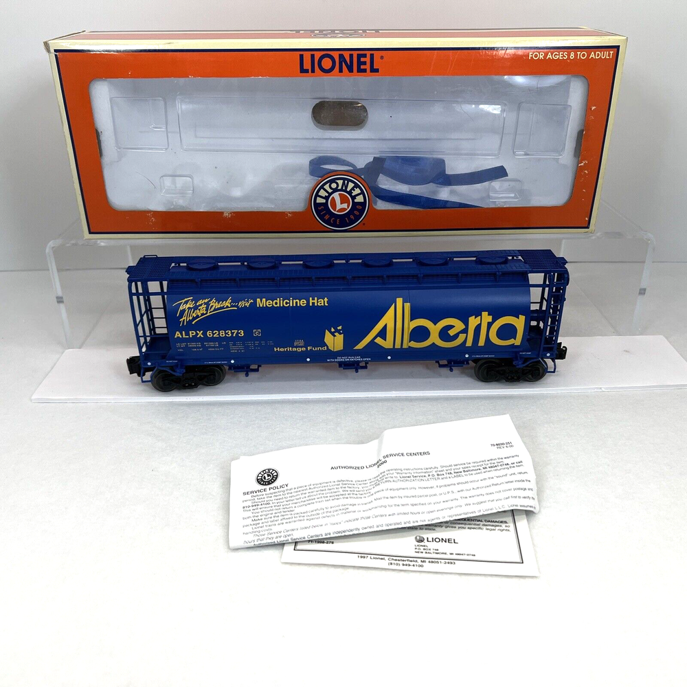 Lionel 6-17154 Alberta Cylindrical Hopper #628373 O Gauge Used
