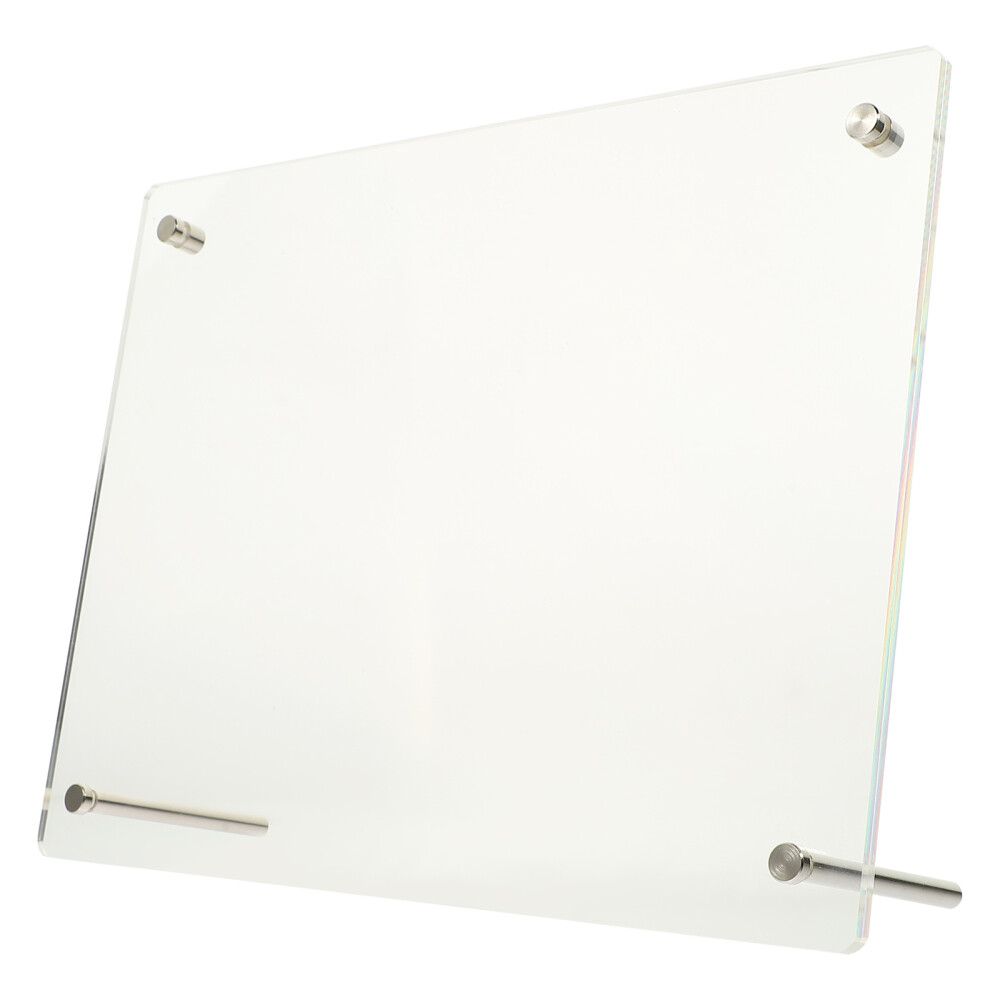 Coin Rack Holder Clear Picture Frame Banknote Display Stand Dollar